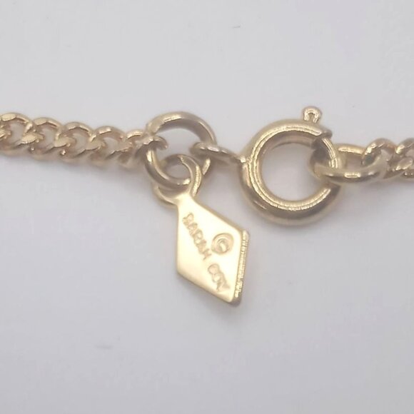 Sarah Coventry Gold Plated Chain Necklace Lobster Clasp 23" Length - Picture 6 of 6